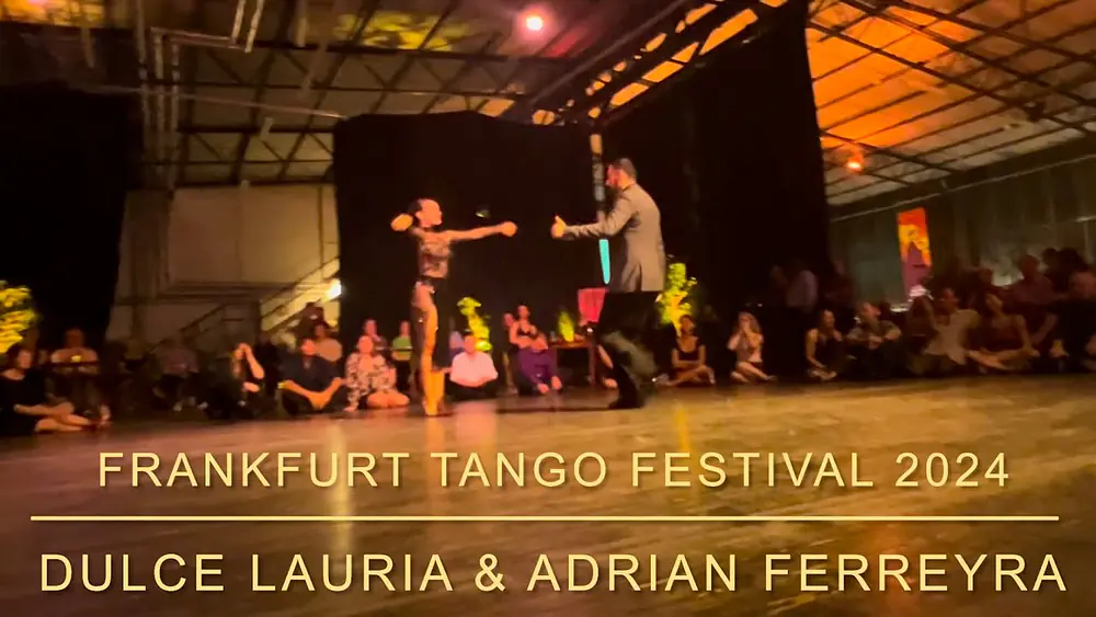 Video thumbnail for Dulce Lauria & Adrian Ferreyra - FTF 2024 - Rawson (Instr.) A. Juan D‘Arienzo