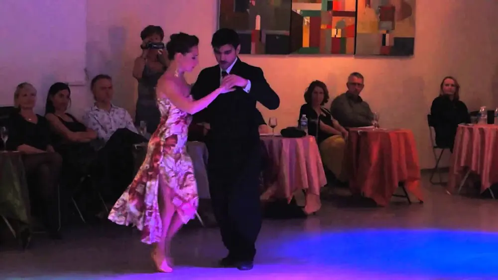 Video thumbnail for ★ Magdalena Gutierrez & German Ballejo - Tango -  2/4 Trago amargo LA PITUCA Montpellier ★