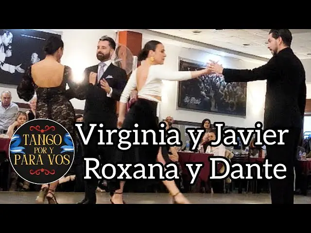 Video thumbnail for Virginia Pandolfi y Javier Rodríguez & Roxana Suárez y Dante Sanchez. Milonga La Baldosa 15ago25 
