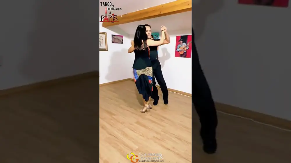 Video thumbnail for #tango Musicality Demo 1 Online lesson 5/12/2022 #dancers Georgina Vargas Oscar Mandagaran #dance