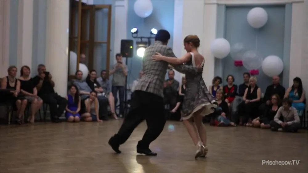 Video thumbnail for Juan Pablo Canavire and Sara Westin, 3-4, Nevskaya Milonga 24.05.2016