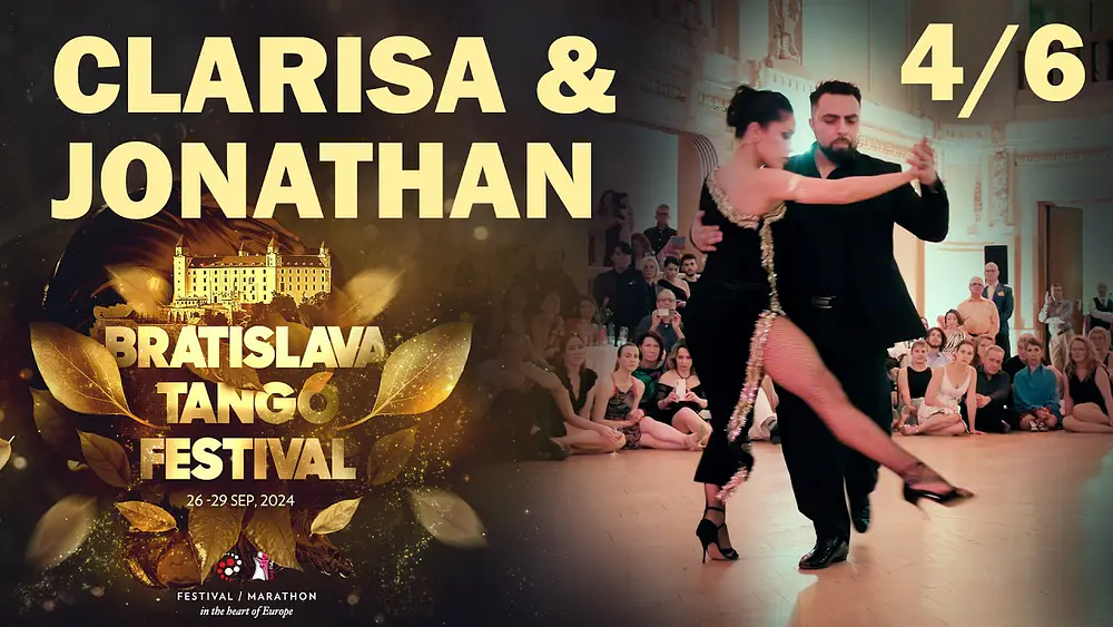 Video thumbnail for Jonathan Saavedra & Clarisa Aragon 4/6 @Bratislava Tango Festival 2024 - Mato y Voy, Pugliese