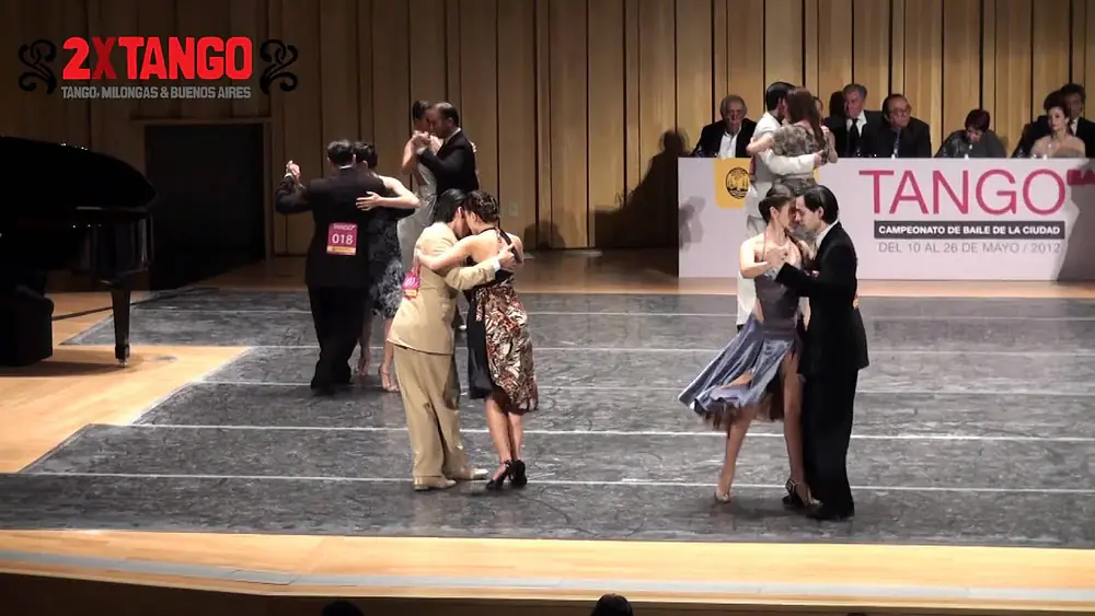 Video thumbnail for Maxi Cristiani y Fatima Vitale Campeones de Baile de la Ciudad 2012 Tango Adultos