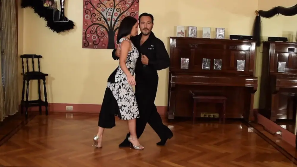 Video thumbnail for #Caminata Con Cambio de Linea 💯 Walk with change of line Georgina & Oscar Mandagaran Tango de BsAs