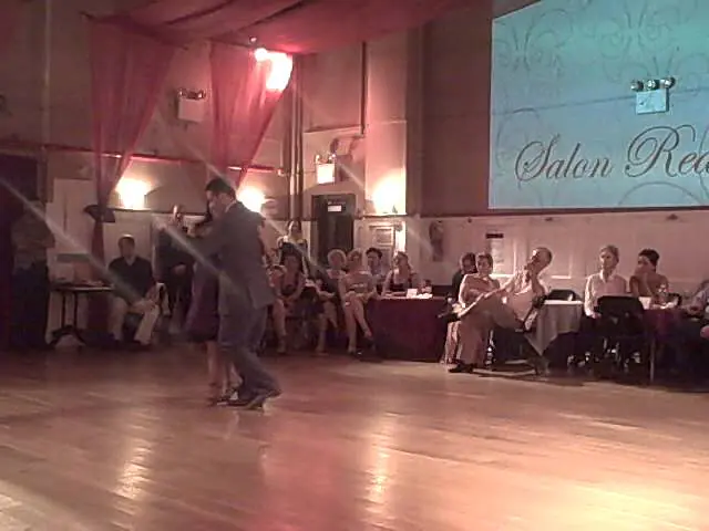 Video thumbnail for Carolina Jaurena and Andres Bravo at SALON REALE, nyc 2013 - Argentine Tango