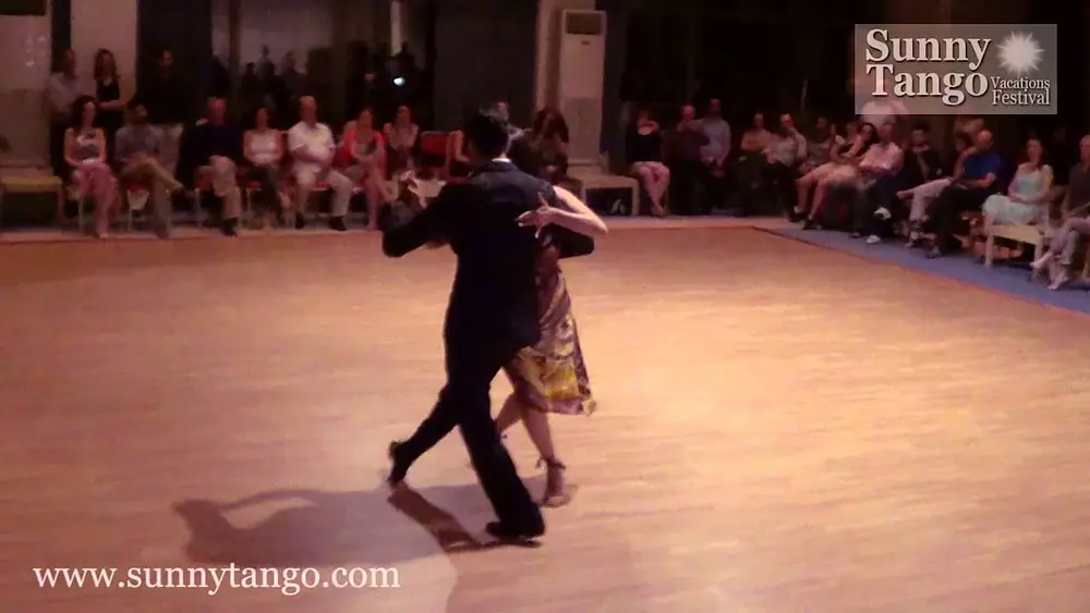 Video thumbnail for Sebastian Jimenez & Maria Ines Bogado 3/4, SUNNY TANGO FESTIVAL 2014, Parque Patricios