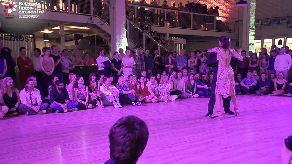 Video thumbnail for Sercan Yiğit y Zeynep Aktar dancing milonga @ Belgrade Tango Encuentro 2015 (2/3)