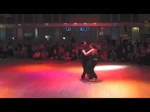 Video thumbnail for Fernando Sanchez y Ariadna Naveira at La Milonga de Nora 04-09-2011, 2 of 4