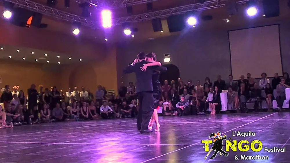 Video thumbnail for Fausto Carpino & Stephanie Fesneau 2/3 Vals - International L'Aquila Tango Festival & Marathon 2014