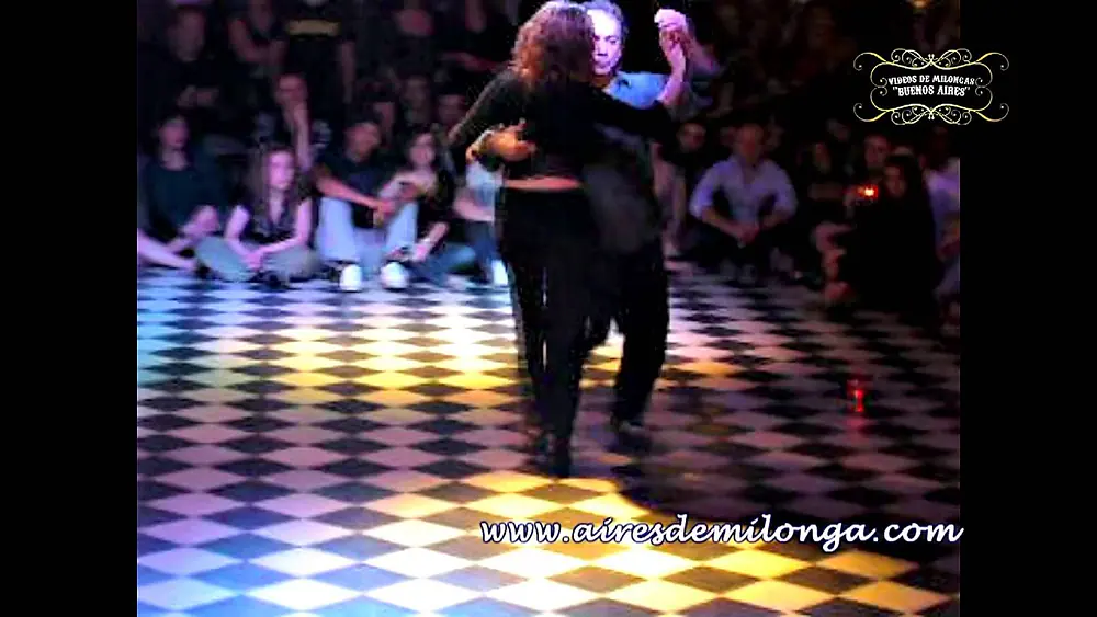 Video thumbnail for Gustavo Naveira y Gisele con Sexteto Milonguero Insolito, unico. Recordando Viejo Correo Milonga