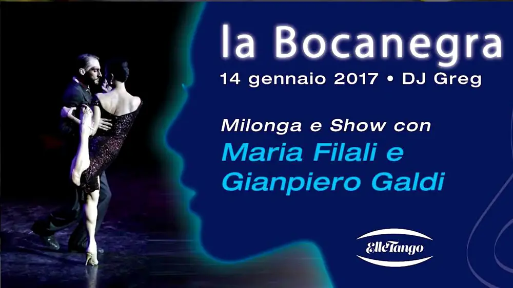 Video thumbnail for La Bocanegra y su tango: Maria Filali e Gianpiero Galdi show 1/4