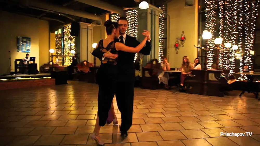 Video thumbnail for Dmitry Kuznetsov & Olga Nikilaeva, 1-3, Prischepov Milonga "Orangereya" 28.09.2015