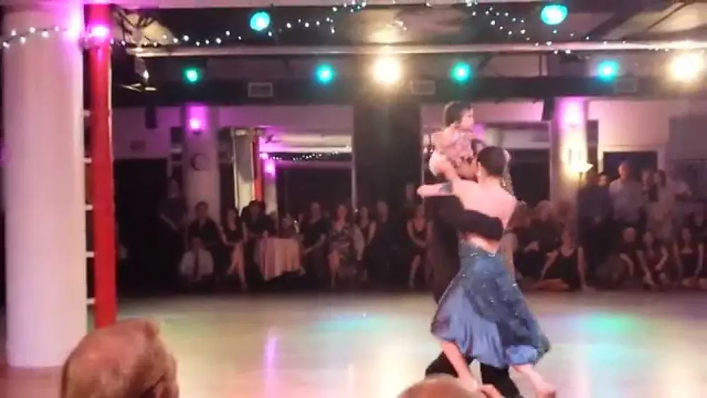 Video thumbnail for Argentine Tango:Daniela Pucci & Luis Bianchi + Francesca for milonga