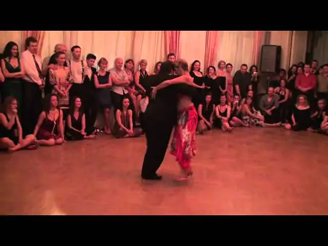 Video thumbnail for Alejandra Mantinan & Aoniken Quiroga, St Petersburg, Russia, Kochubey Club, 22 10 11, Tango 2