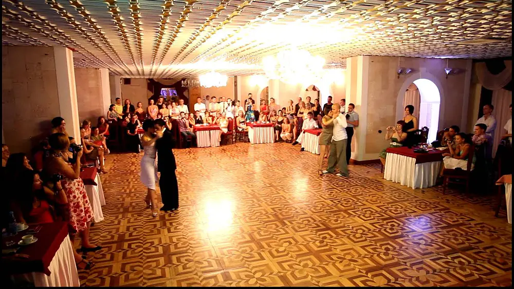 Video thumbnail for Alper Ergökmen & Selen Sürek, Yanina Quiñones & Neri Piliu tango "Remolino" by Francini-Pontier