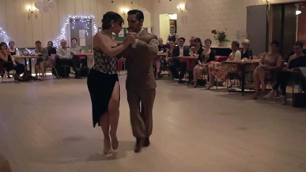 Video thumbnail for Stefania Colina and Juan Martin Carrara, Performance at Tango South London Milonga:nos 1 (tango)