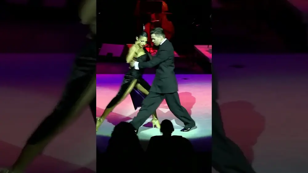 Video thumbnail for Tango dancing. 🕺💃 Dmitry Vasin and Esmer Omerova. #shorts