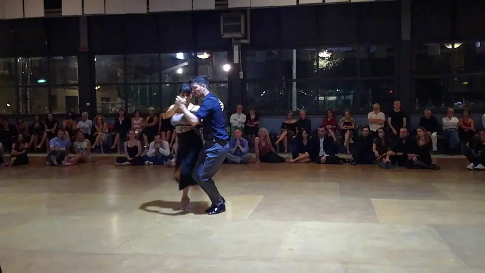 Video thumbnail for Martirena Mayo e Rodrigo Palacios in "Te Vas" (Milonga), milonga "Il Fortino"; 2018-10-14