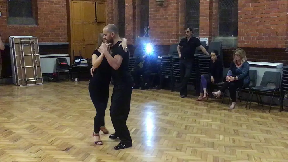 Video thumbnail for Lorena Cattaneo & Gaston Camejo Classes at Reading Tango Club - Musicality