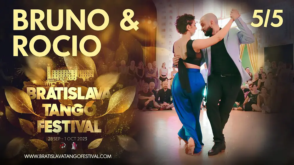 Video thumbnail for Bruno Tombari & Rocio Lequio @Bratislava Tango Festival 2023  5/5 - De Pura Cepa, D'Arienzo