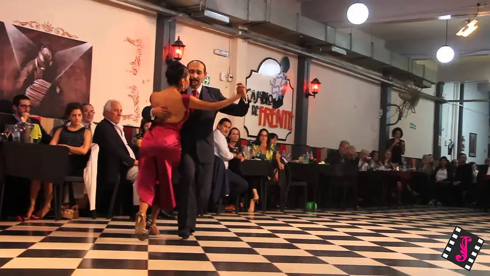 Video thumbnail for VIDALA BARBOZA Y OMAR CACEREZ en el Sin Rumbo (Tango: Cancion de Rango - Pa´que se callen)