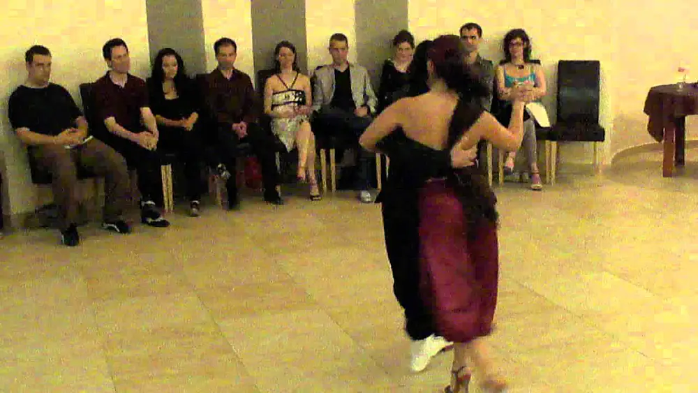 Video thumbnail for Cristian Duarte és Lilach Mor Chanson Milonga part 1