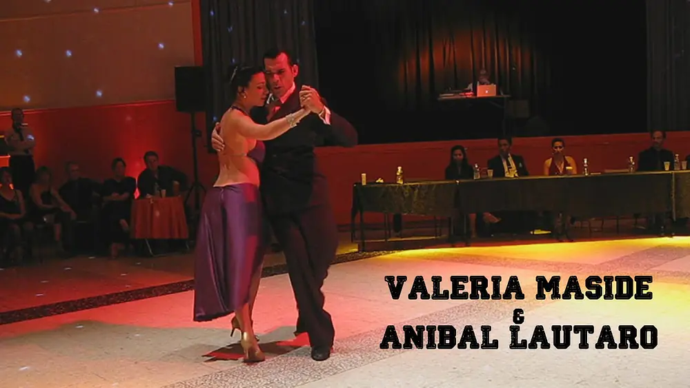 Video thumbnail for Valeria Maside y Anibal lautaro - Trago amargo - Aix Tango Festival