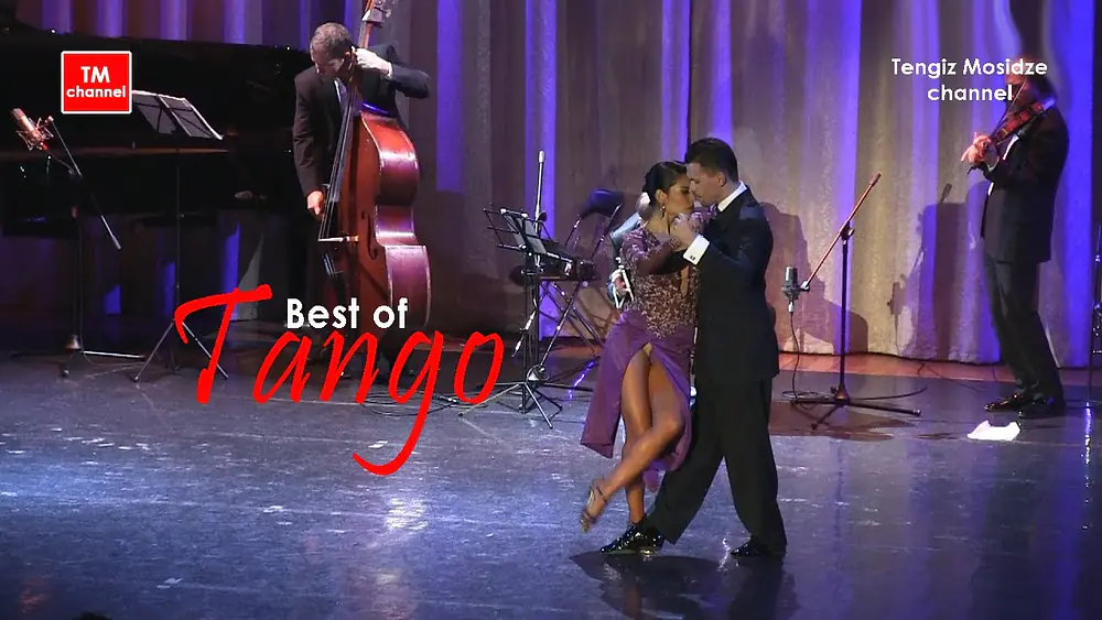 Video thumbnail for Tango "Cafe Dominguez". Dmitry Vasin & Carla Espinosa with “Solo Tango” orchestra. Танго.