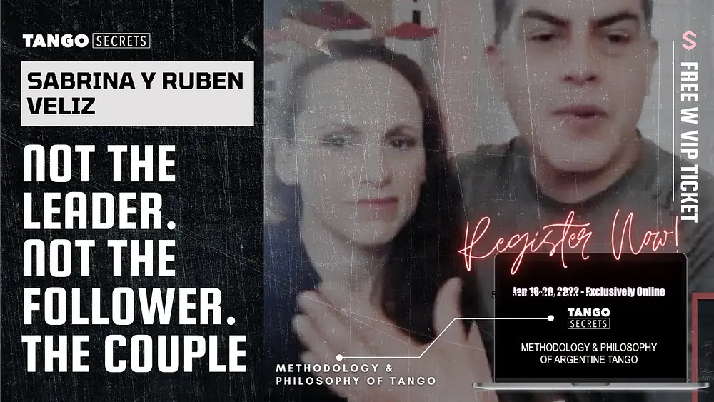 Video thumbnail for Ultimate Tango Wisdom presents Sabrina y Ruben Veliz - Start talking about the couple