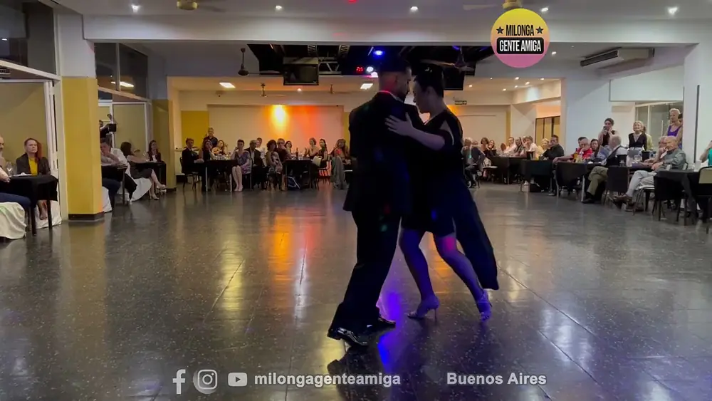 Video thumbnail for Jose Fernandez y Lan Wang  - Milonga Gente Amiga -10/MAR/2024 (1/3)