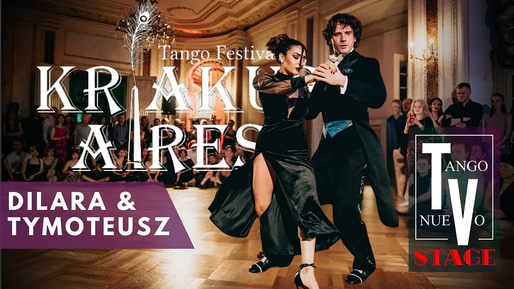 Video thumbnail for Tymoteusz Ley and Dilara Ögretmen - 1/5 Krakus Aires Tango Festival 2024