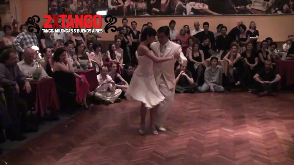 Video thumbnail for Sebastian Achaval & Roxana  Suarez Milonga en Canning Nov 2009