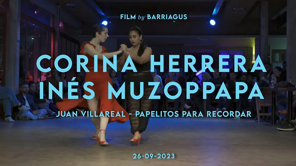 Video thumbnail for CORINA HERRERA & INÉS MUZOPPAPA - PAPELITOS PARA RECORDAR - MUY MARTES TANGO