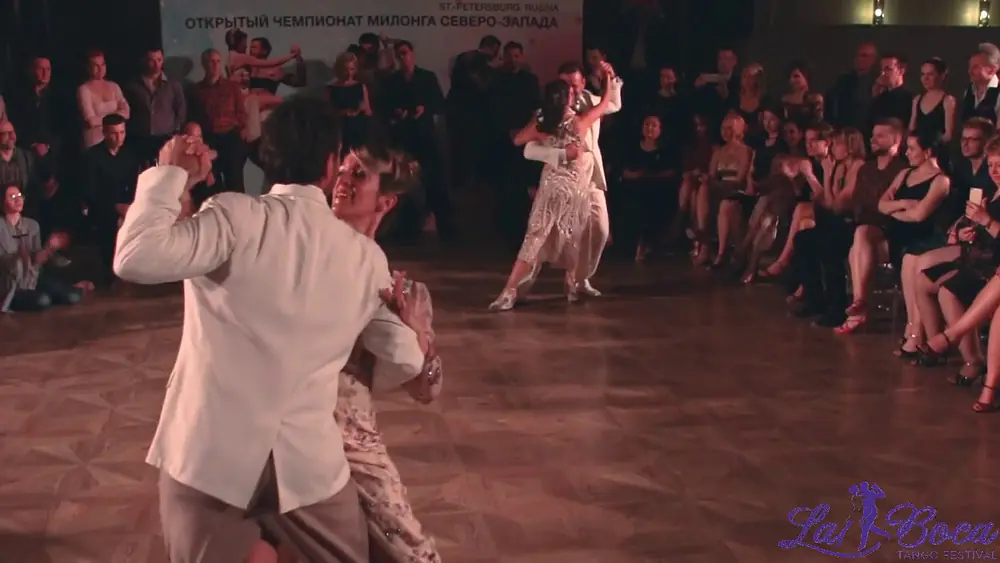 Video thumbnail for Fabian Peralta y Josefina Bermudez, Pablo Inza y Sofia Saborido. La Boca Tango fest