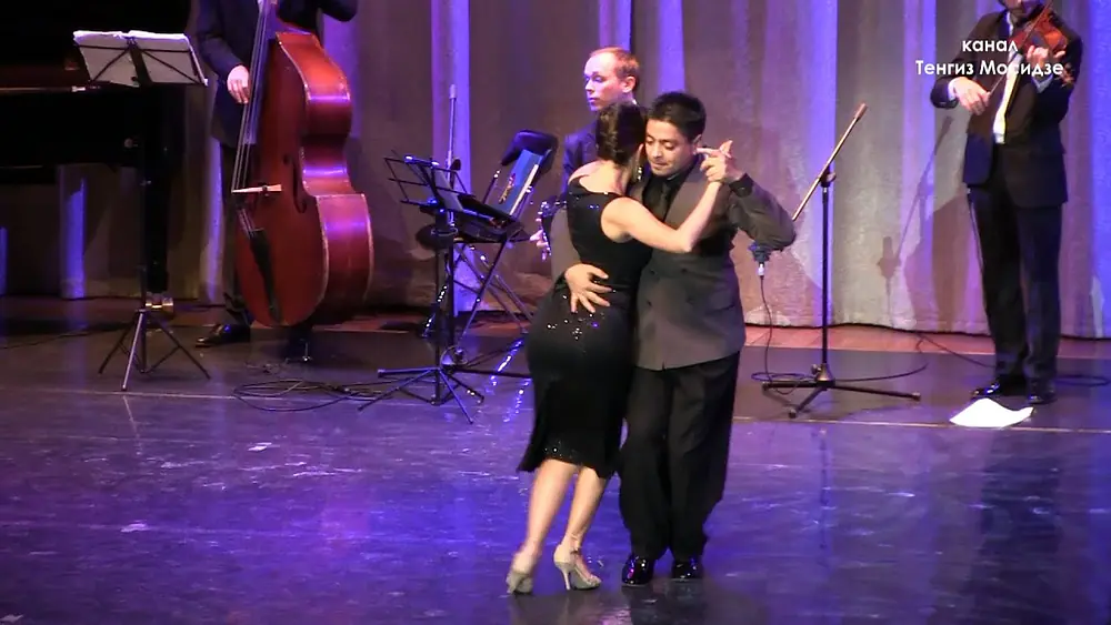 Video thumbnail for Milonga "Querida". Noelia Hurtado & Carlos Èspinoza with “Solo Tango” orchestra. Танго.