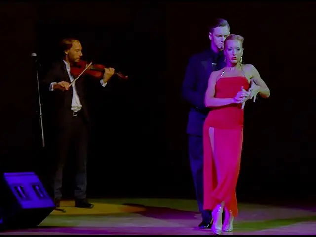 Video thumbnail for "Negracha”  Solo tango orquesta, Irina Samoylova & Artem Luchin