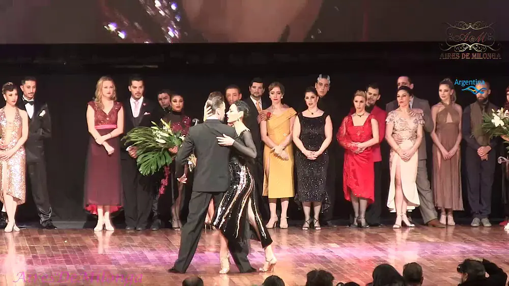 Video thumbnail for El baile del campeon mundial tango escenario 2018  Dmitry Vasim Sagdiana Hamzina Rusia