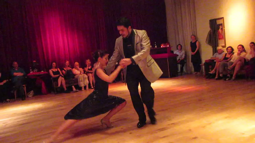 Video thumbnail for Carolina del Rivero & Donato Juarez at Tango Festivalito