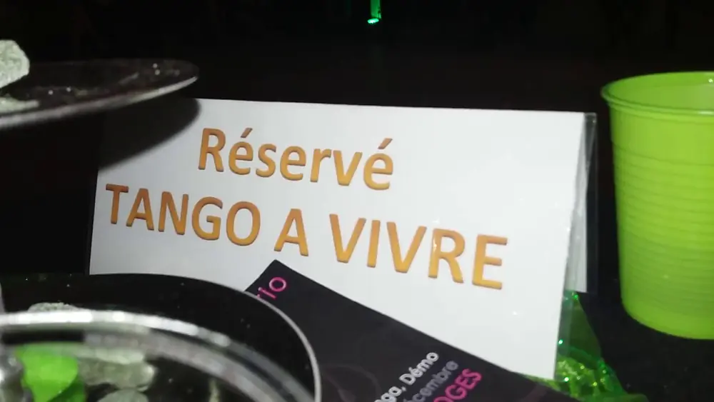 Video thumbnail for Vito Muñoz & Adèle - Stage Novembre 2016 - Tango A Vivre Limoges