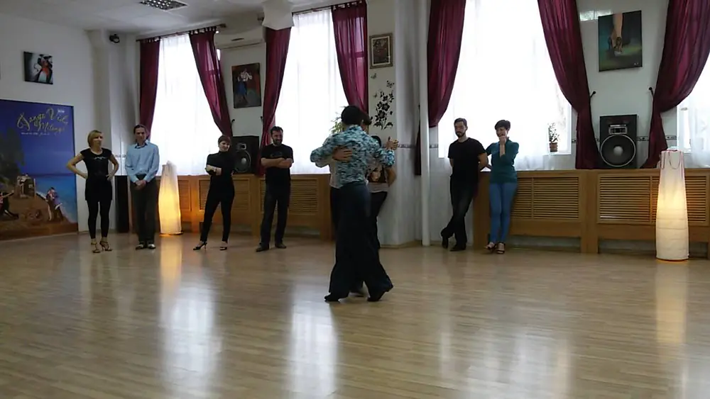 Video thumbnail for Fernando Gracia & Konstantin Kumi  - decoration in tango 7.12.2014