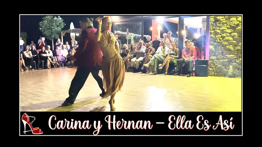 Video thumbnail for Carina D'Avila y Hernan Gerez 2/3 - Ella Es Así - Milonga La Vesca (Sanremo - Italia)