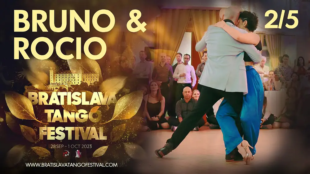 Video thumbnail for Bruno Tombari & Rocio Lequio @Bratislava Tango Festival 2023  2/5 - El Recodo, Biagi
