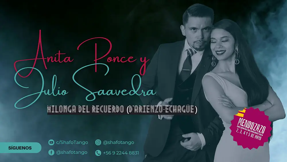 Video thumbnail for Anita Ponce y Julio Saavedra | Milonga "El Desafío"  [4-4]