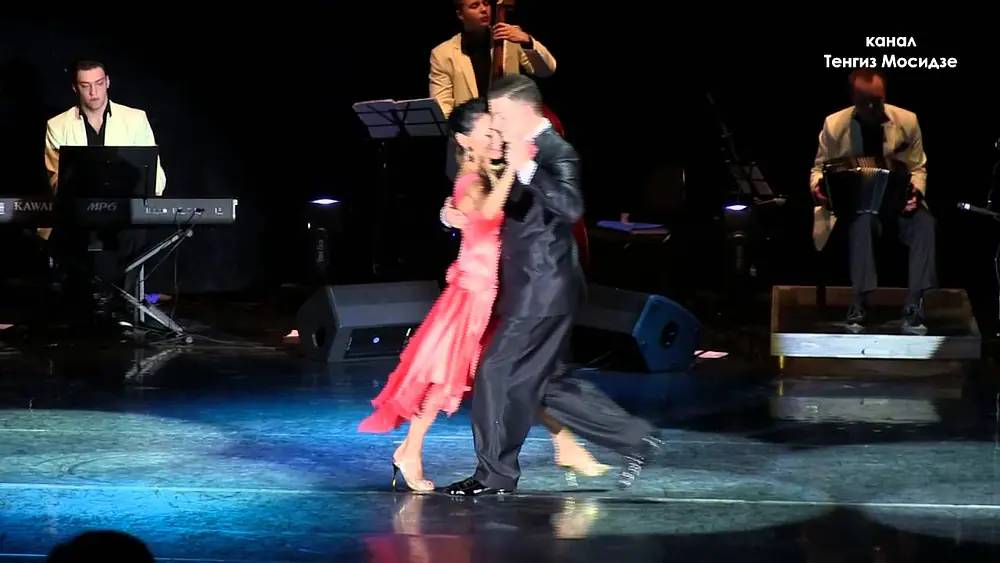Video thumbnail for Tango "Invierno". Ruslan Takhirov and Natalia Atepaeva with “Solo Tango” orchestra. Танго.