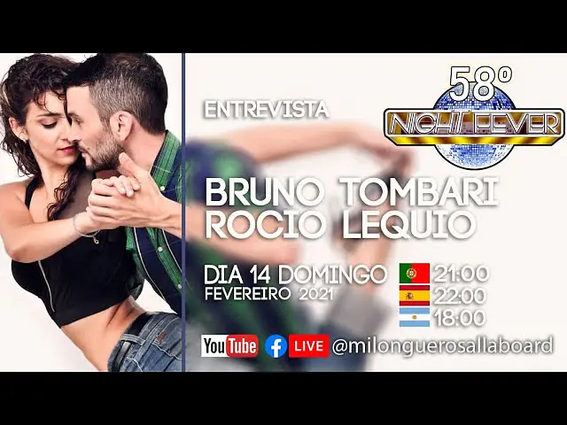 Video thumbnail for 58ª Night Fever - Bruno Tombari e Rocio Lequio