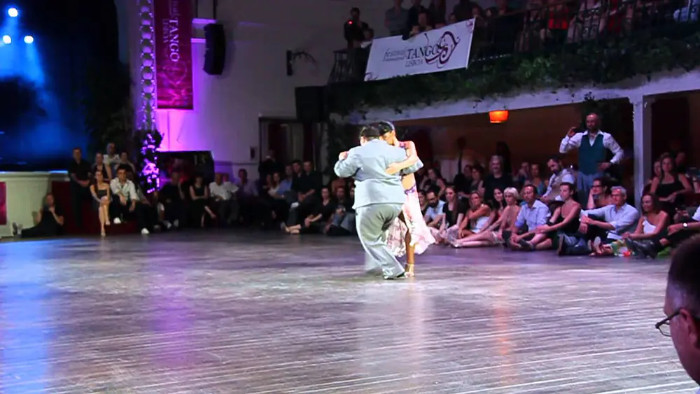 Video thumbnail for AONIKEN QUIROGA E ALEJANDRA MANTIÑAN 4/5 - 13º FESTIVAL TANGO LISBOA