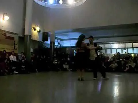Video thumbnail for Ozgur El turquito Demir y Cecilia Berra tango nuevo en Malcom "Siempre me que dará" Bebe.