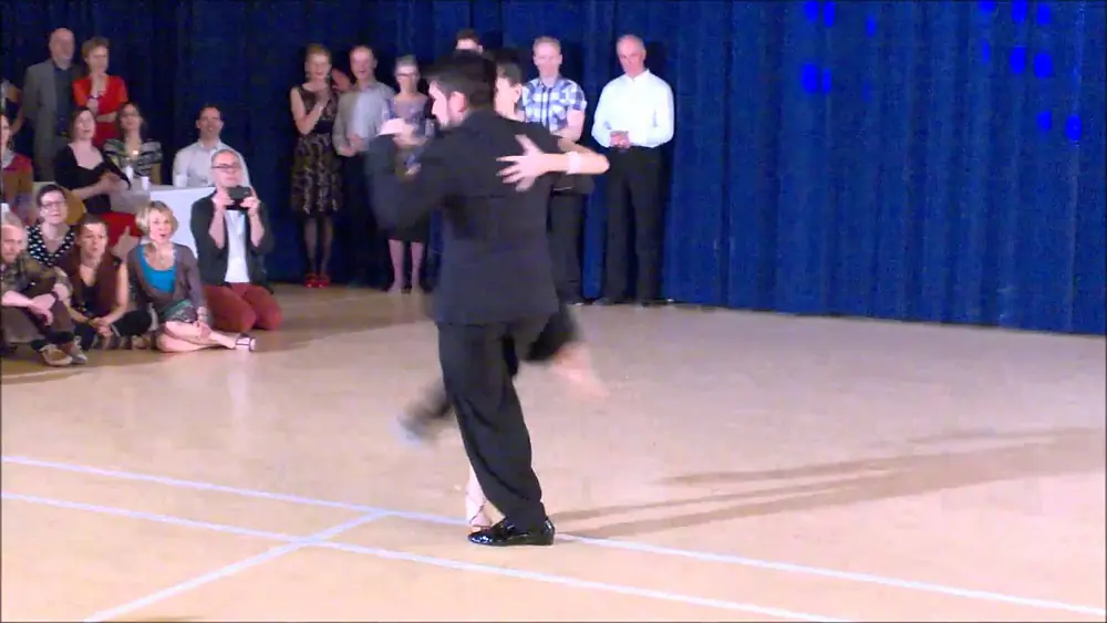 Video thumbnail for Mariela Sametband & Guillermo Barrionuevo, vals at Helatango 2015