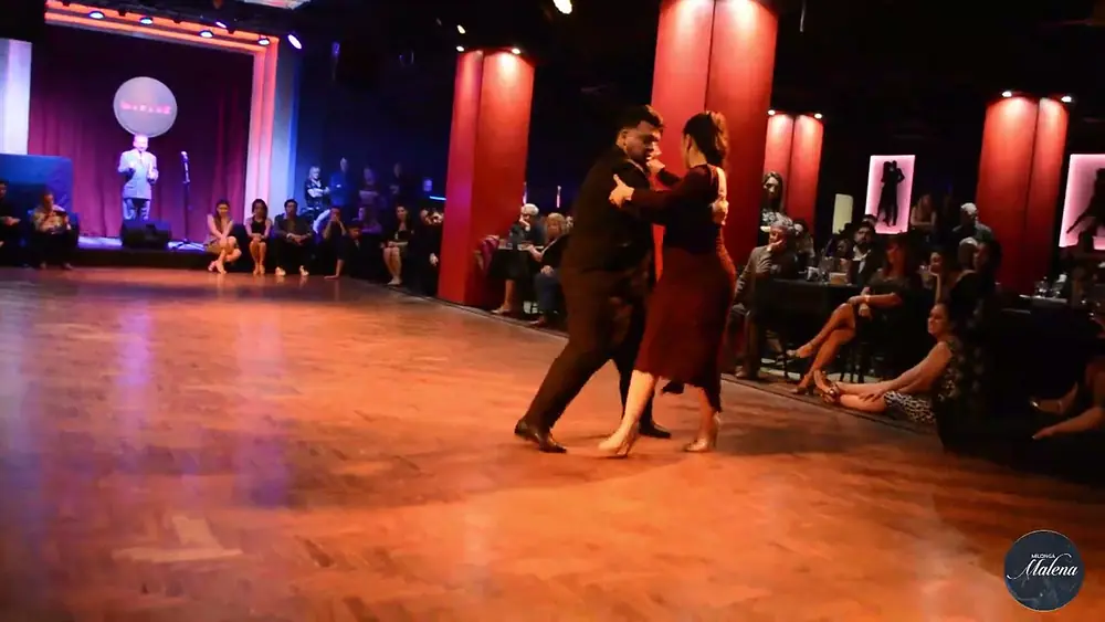 Video thumbnail for Cynthia Palacios & Sebastián Bolivar en Milonga Malena "COMO NINGUNA"!!!3/4