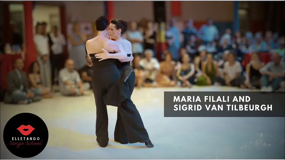 Video thumbnail for Sigrid Van Tilbeurgh and Maria Filali dance Néstor Garnica - Criollita Santiagueña 4/5